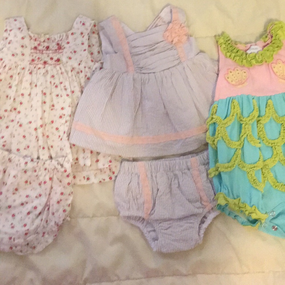 Lot of Boutique Outfits 0/3 Months